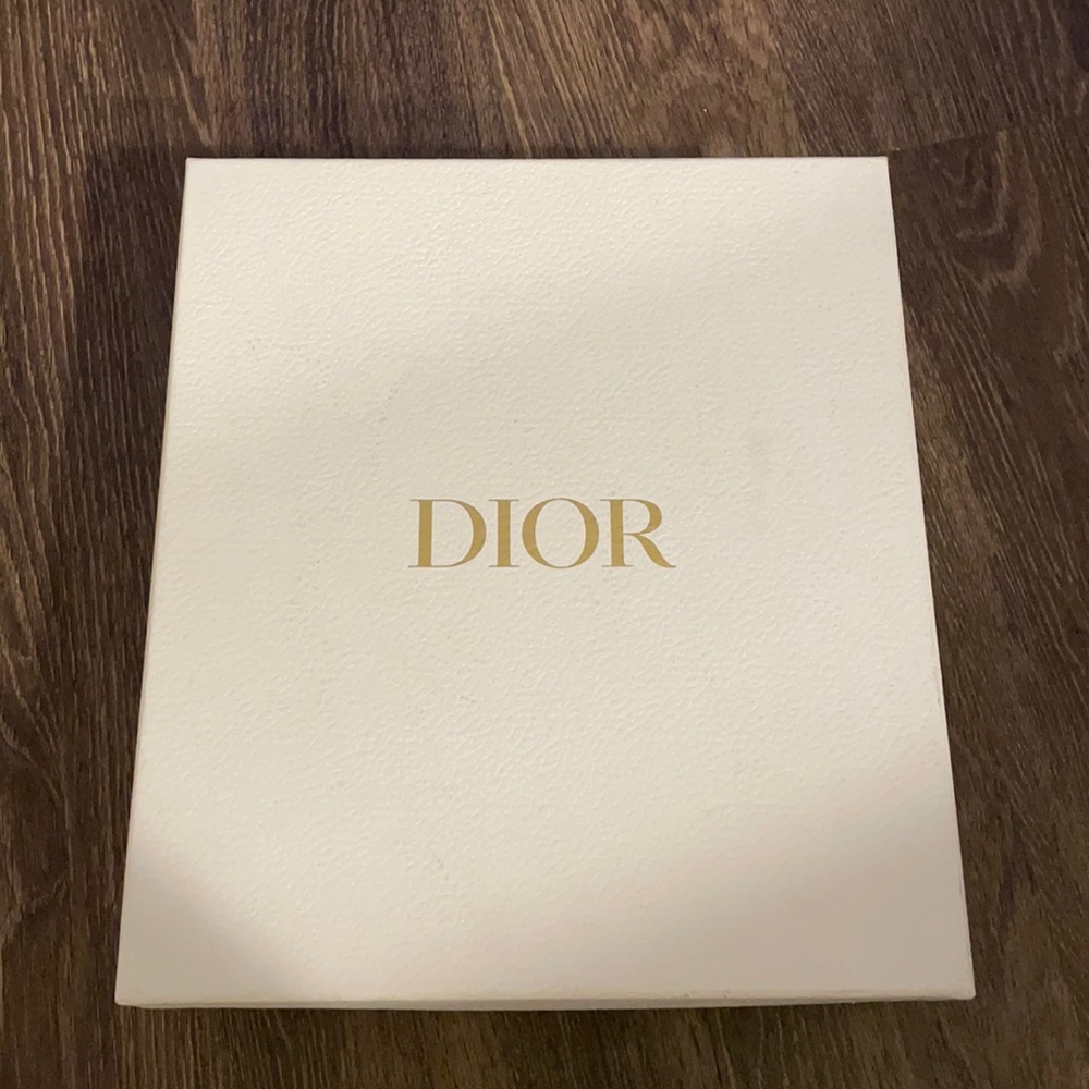 Dior men’s deep blue slip on sneaker